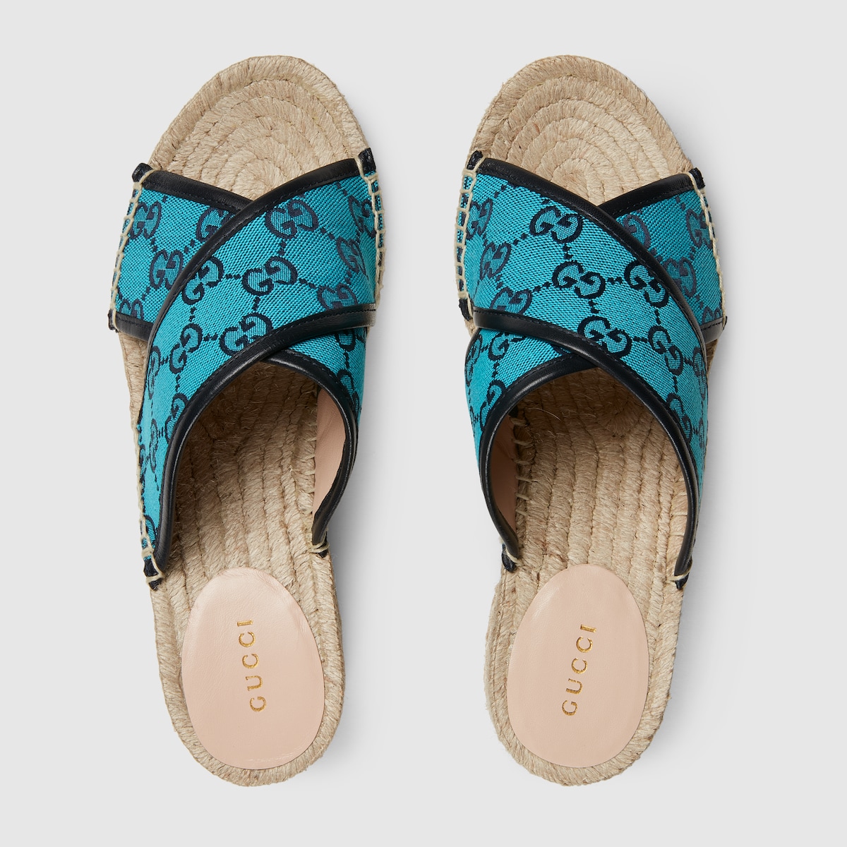 multicolor espadrille sandals