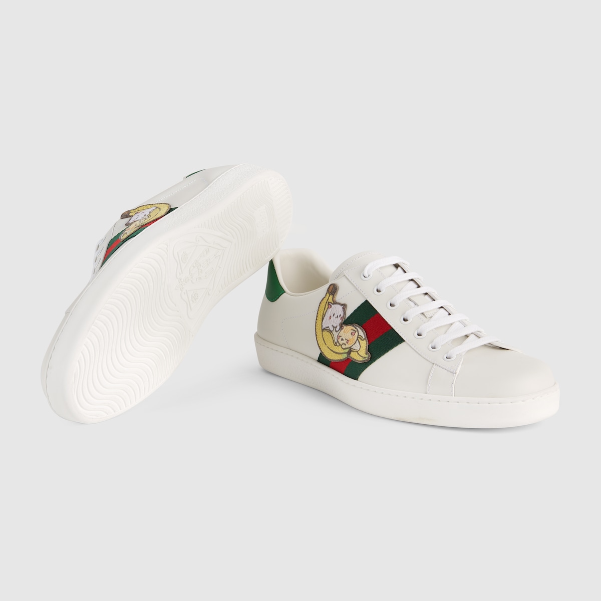gucci bananya x gucci ace sneakers