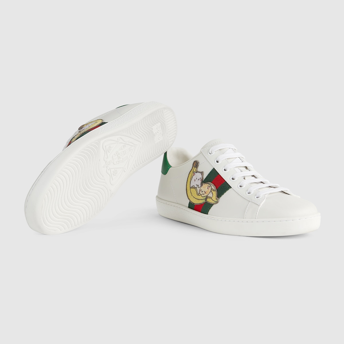 gucci bananya x gucci ace sneakers