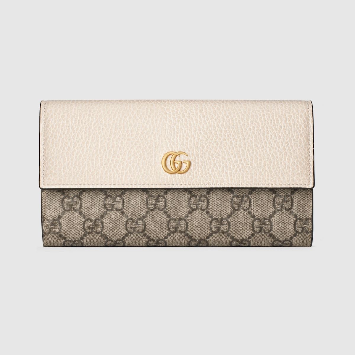 GUCCI - グッチ GUCCI 長財布 二つ折り ダブルG バイカラー