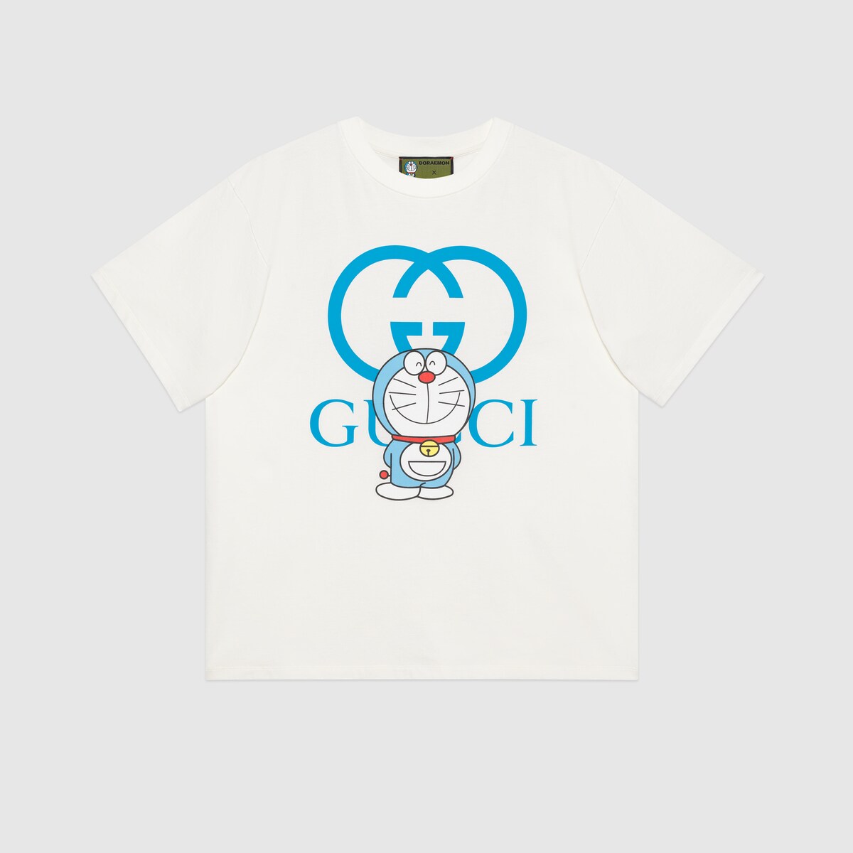 韓国ブランド通販サイト Gucci x Doraemon oversize 香港 GUCCI® | ivory in T-shirt トップス