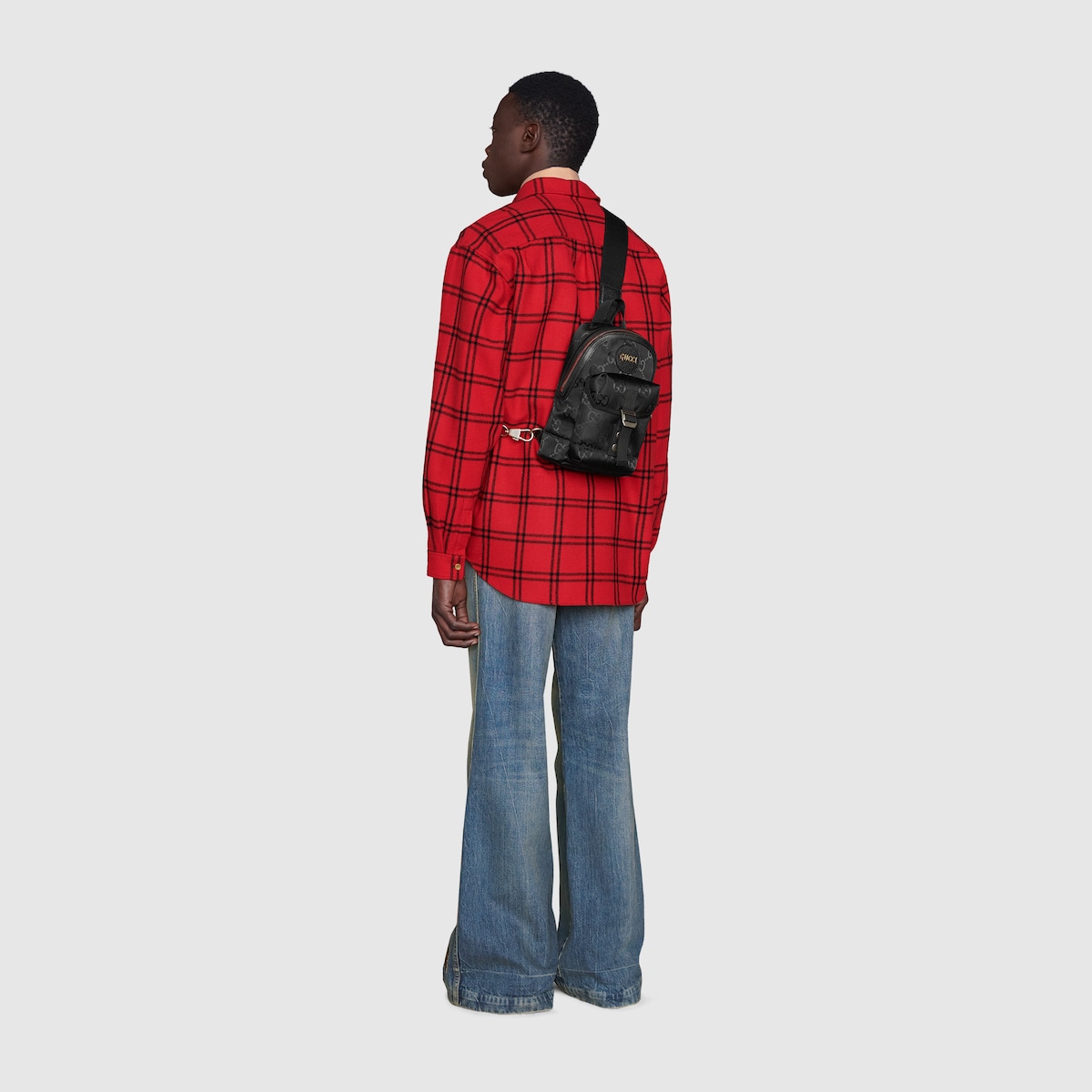 gucci one shoulder backpack