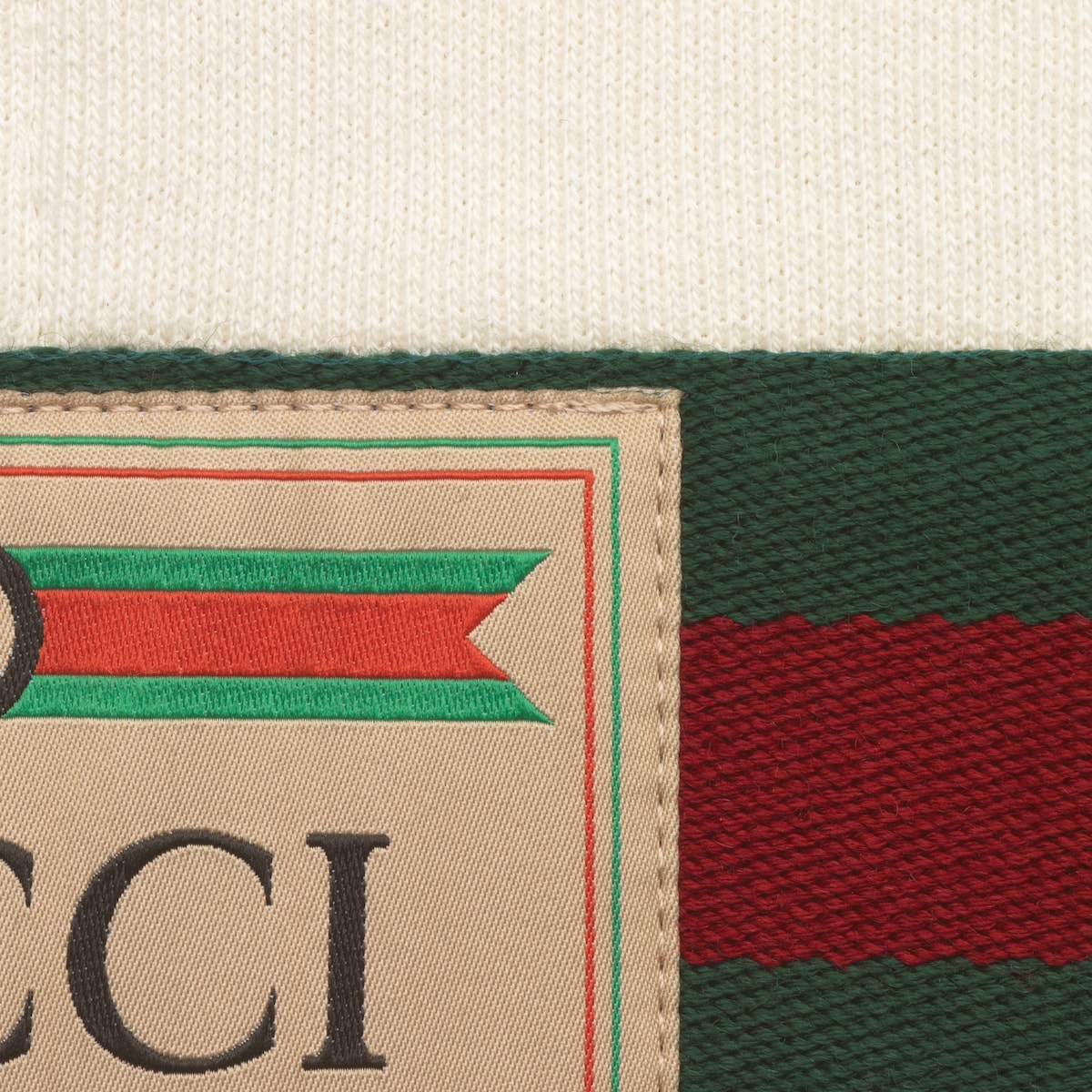 Children's jacket with Gucci label in white - thumbnail 3