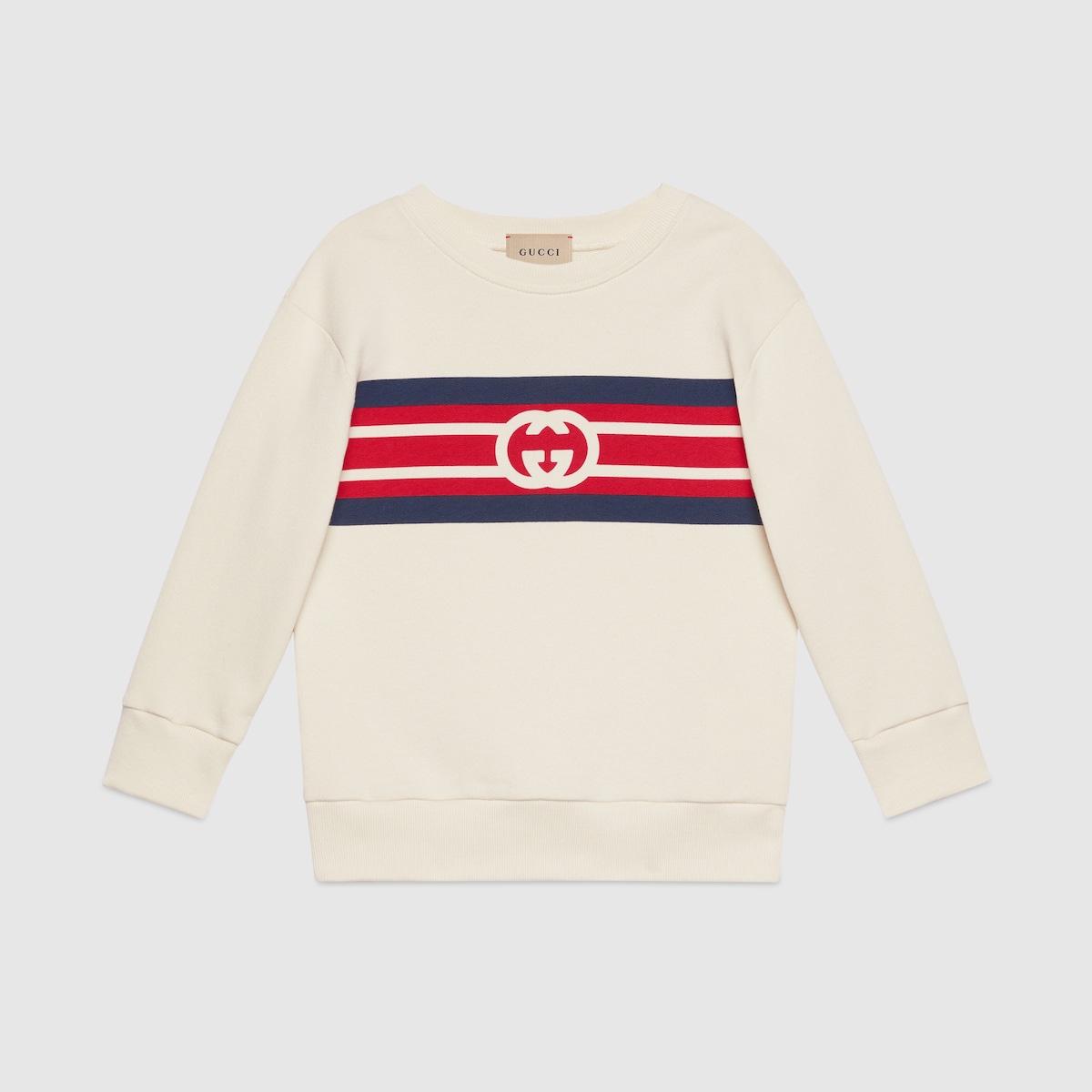 Children's sweatshirt with Interlocking G