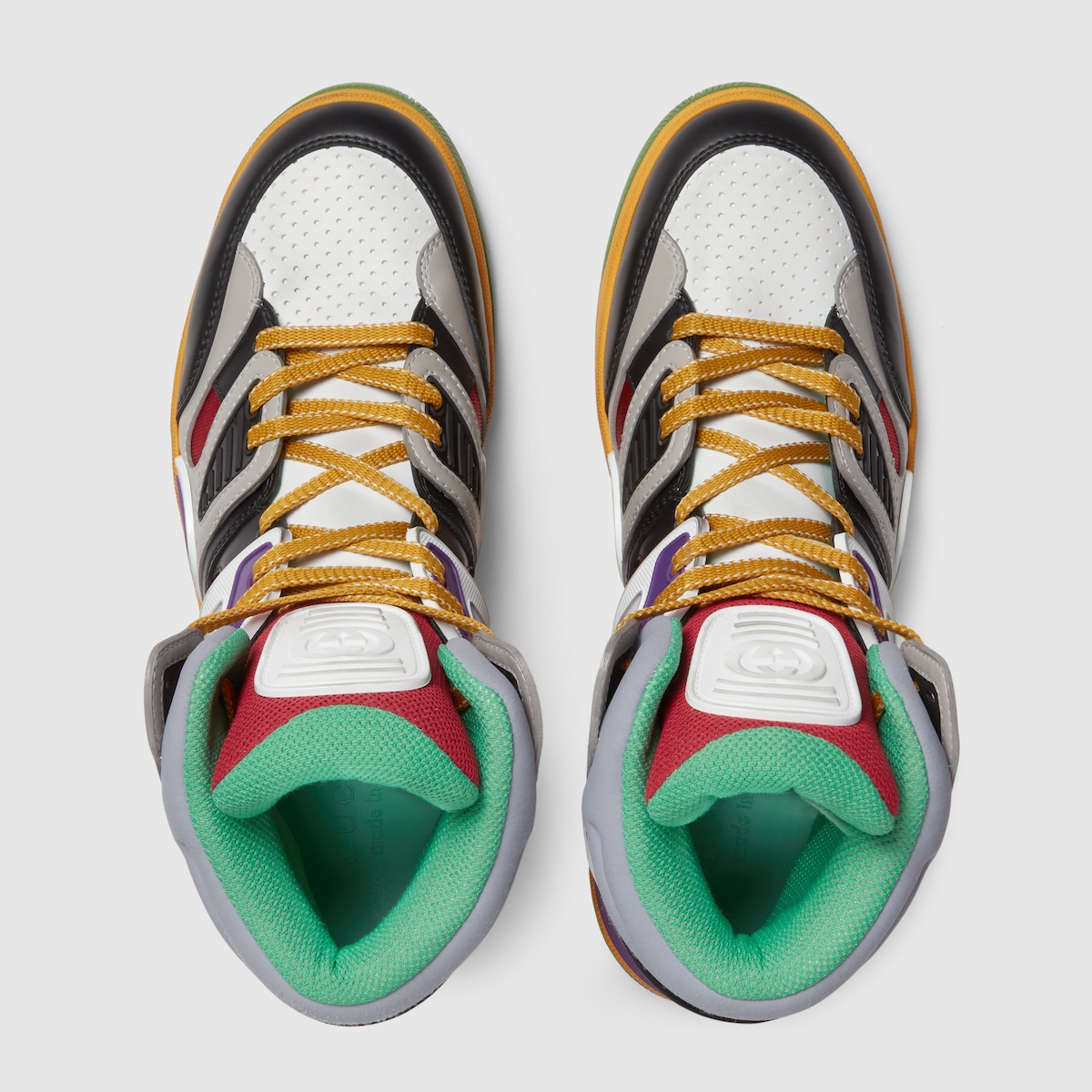 Men's Gucci Basket sneaker in black Demetra GUCCI® US