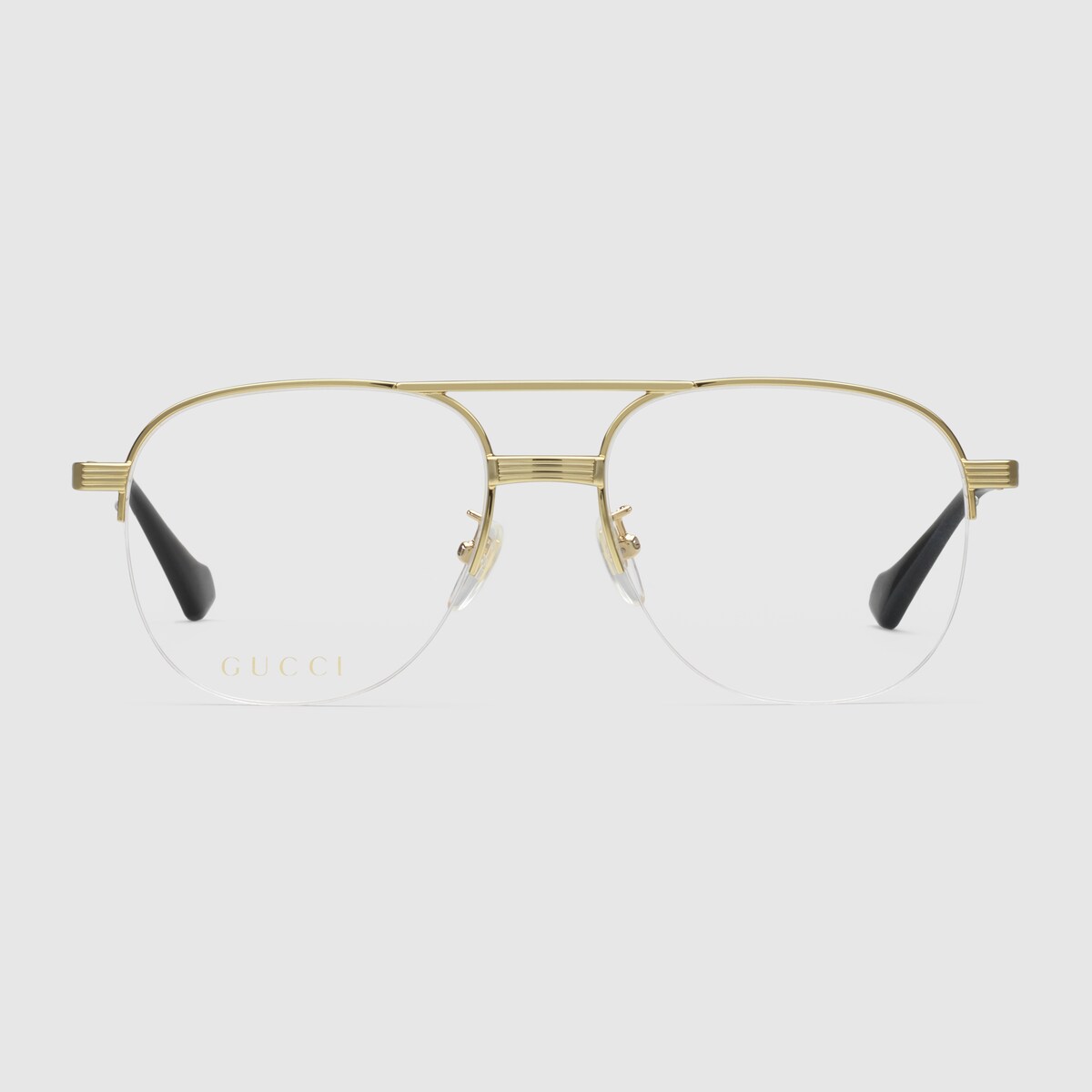 Navigator optical glasses in gold metal GUCCI IE