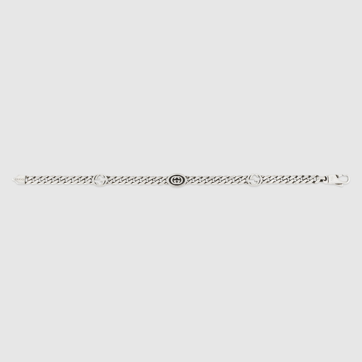 Gucci Interlocking Armband in 925er Sterlingsilber | GUCCI® DE