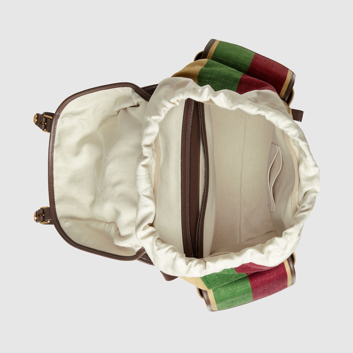 Gucci 100 backpack in Baiadera stripe canvas GUCCI® IE