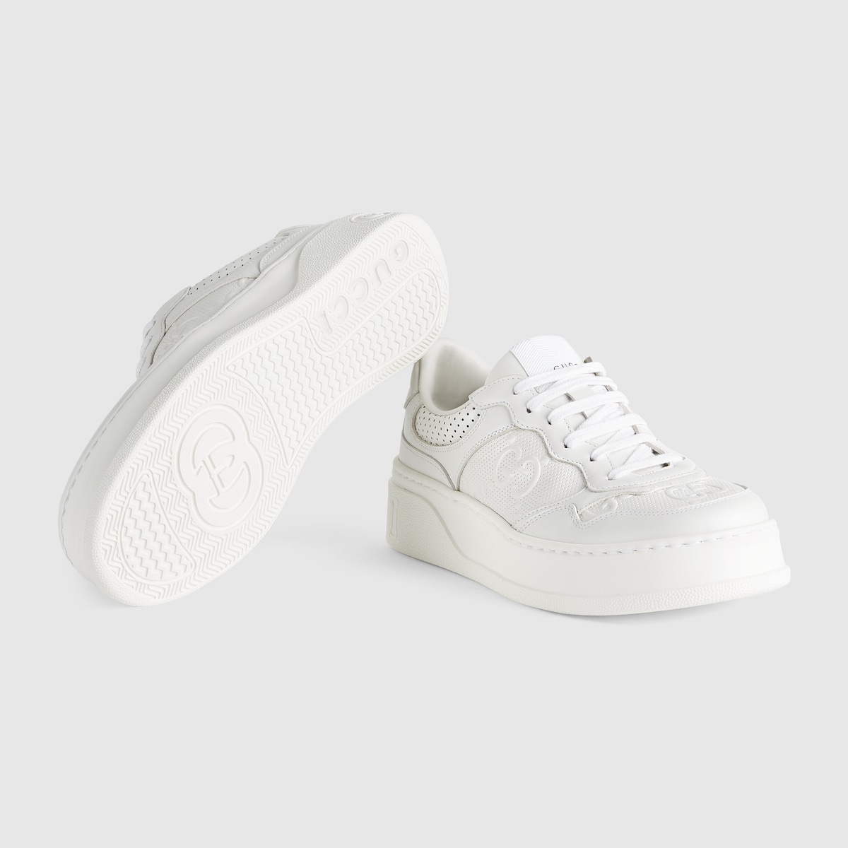 Women's Gucci Ace sneaker in white leather | GUCCI® US