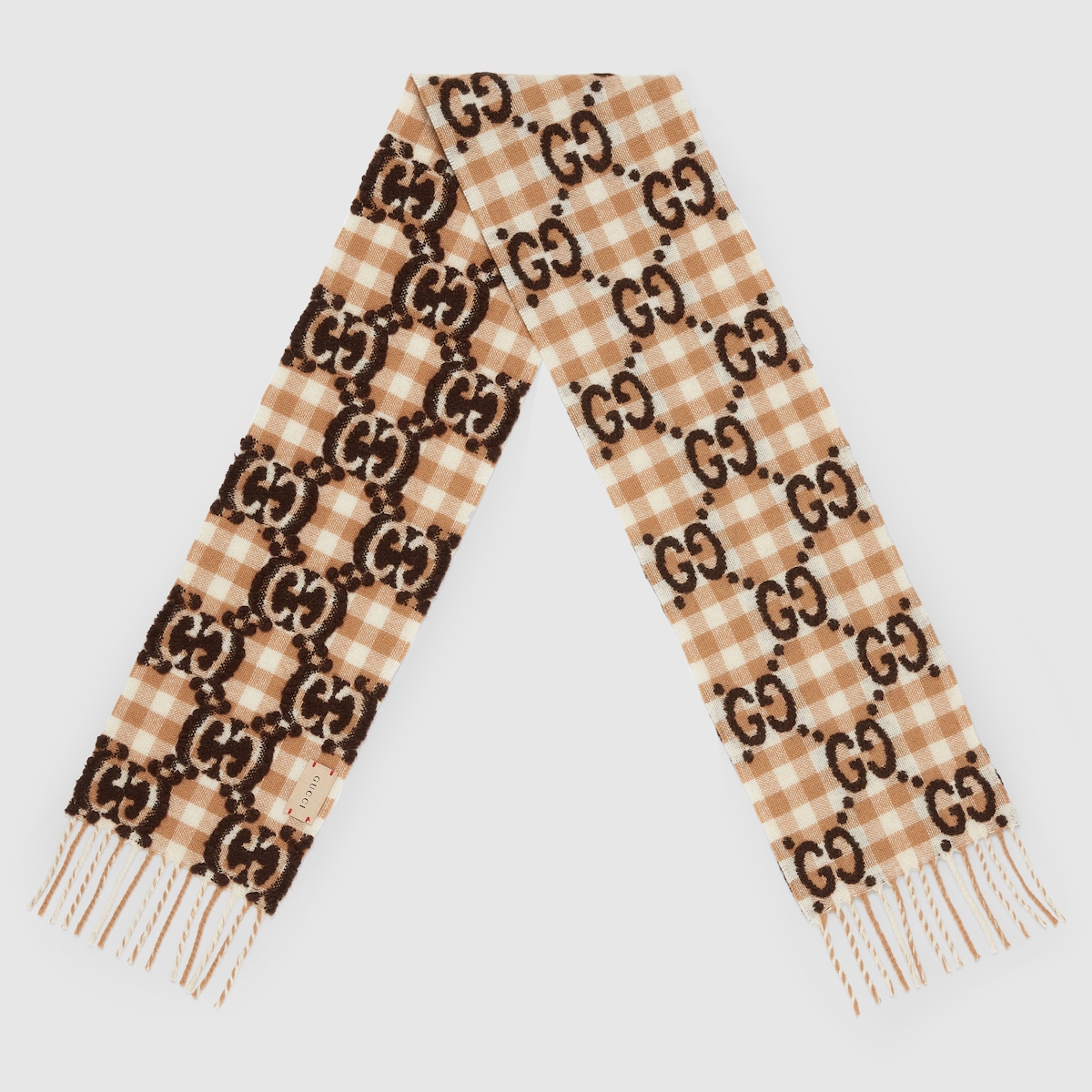 グッチ キッズ〔チルドレンズ〕GG ウールブレンド スカーフ | GUCCI® JP