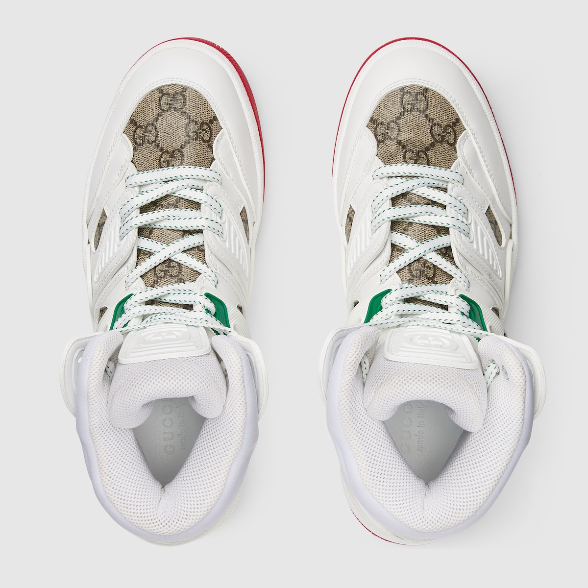 Women's Gucci Basket sneaker in white Demetra GUCCI® US