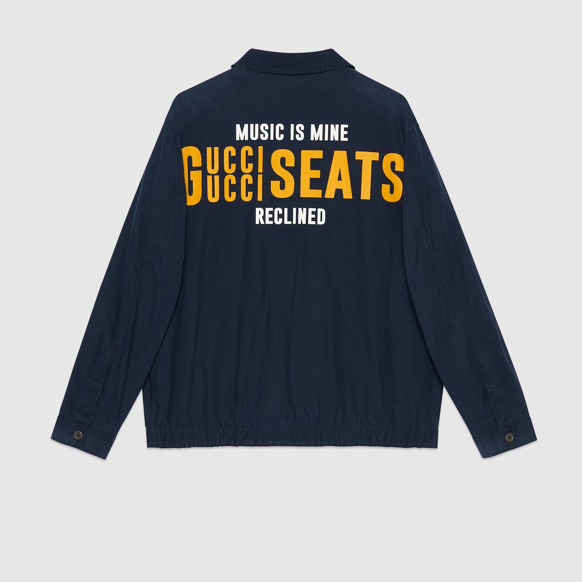 GUCCI Music Is Mine ダウンジャケット 676412 GUCCI - グッチ Music Is Mine ロゴ フーデッド ダウン