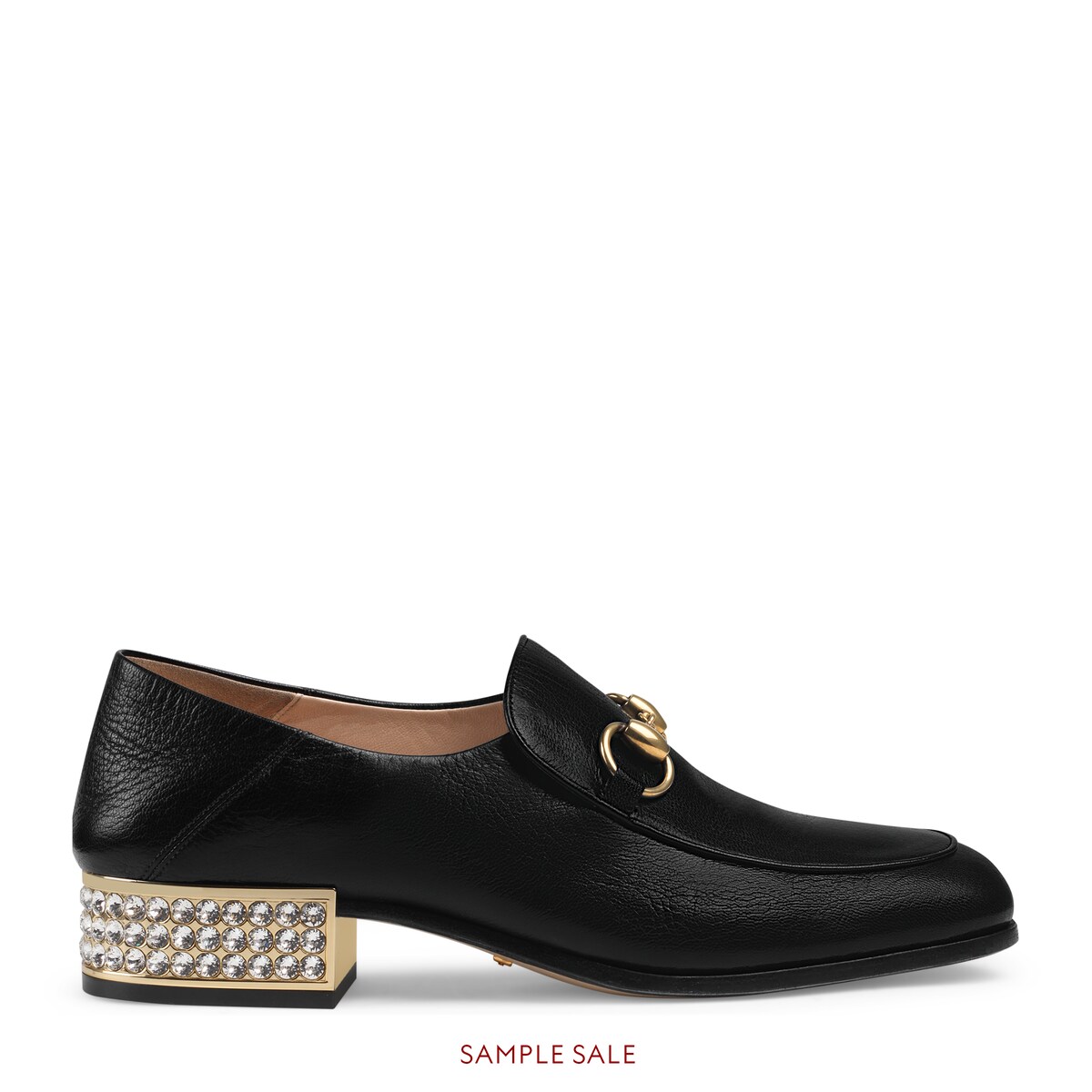 Heeled gucci loafers clearance