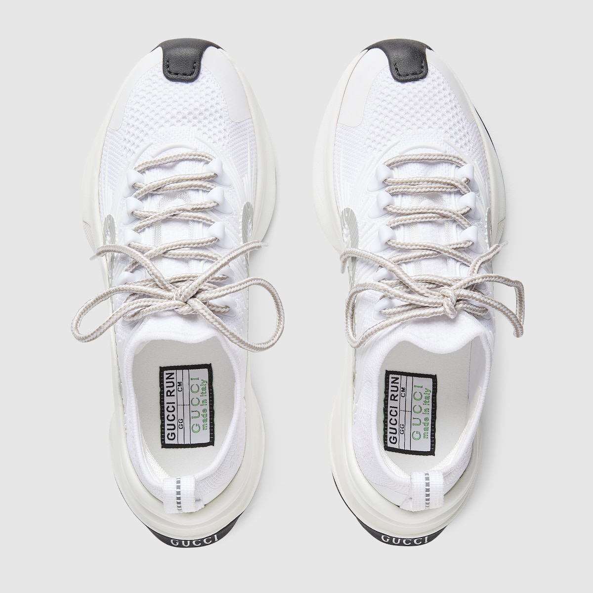 รองเท้าผ้าใบ Women's Gucci Run sneaker inผ้าสีขาว GUCCI® TH