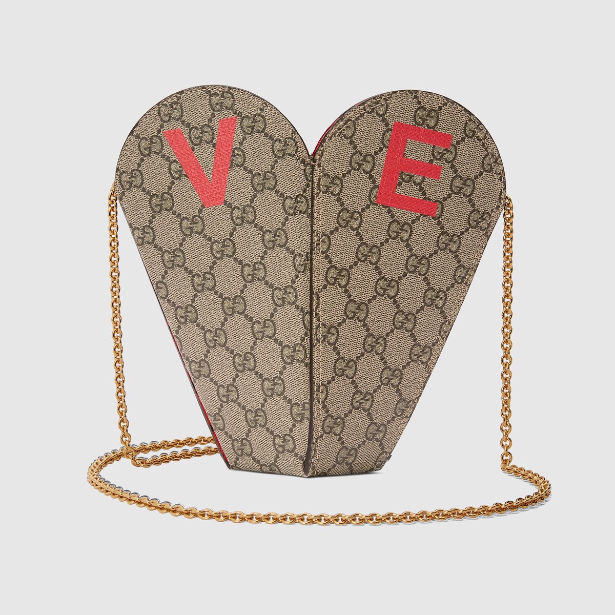 Gucci Valentine\'s Day Apple-print Backpack In Neutrals Gucci Bloom GG Supreme Canvas Backpack – Pink Floral Print  main image 3