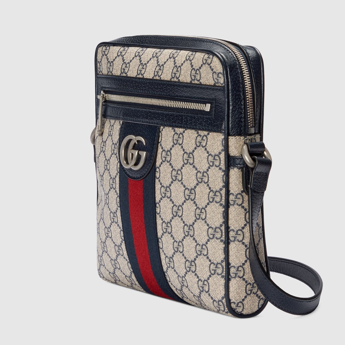 Gucci blue messenger bag online