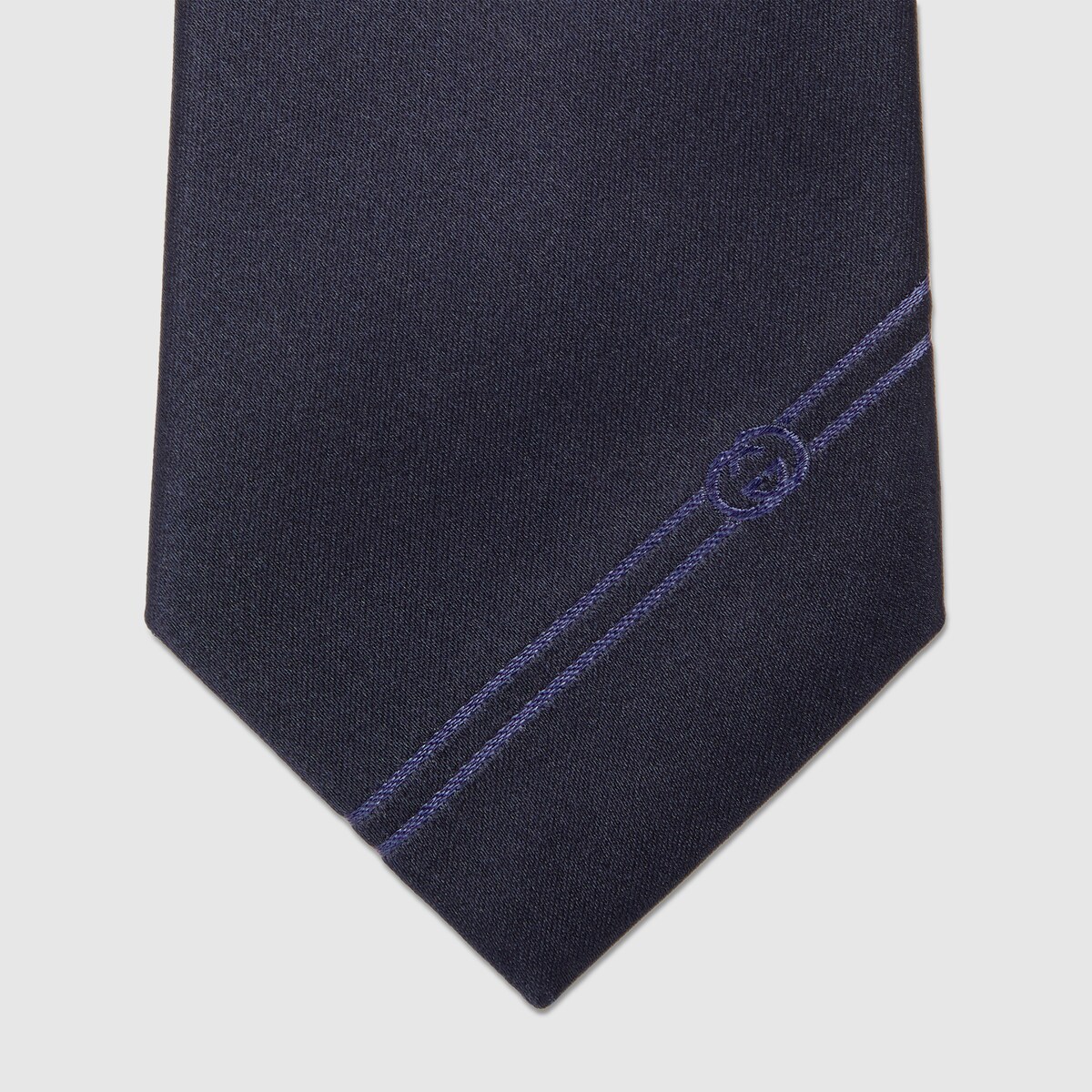 【関税＆送料込み】Tie With Gucci Crest 815999_4E009_5874_003_100_0000