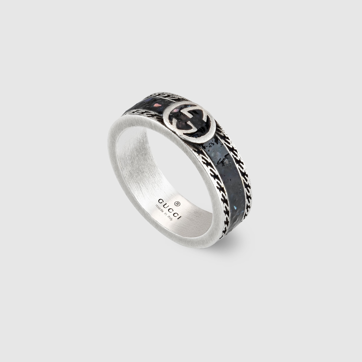 Gucci Interlocking Ring in 925er Sterlingsilber GUCCI DE