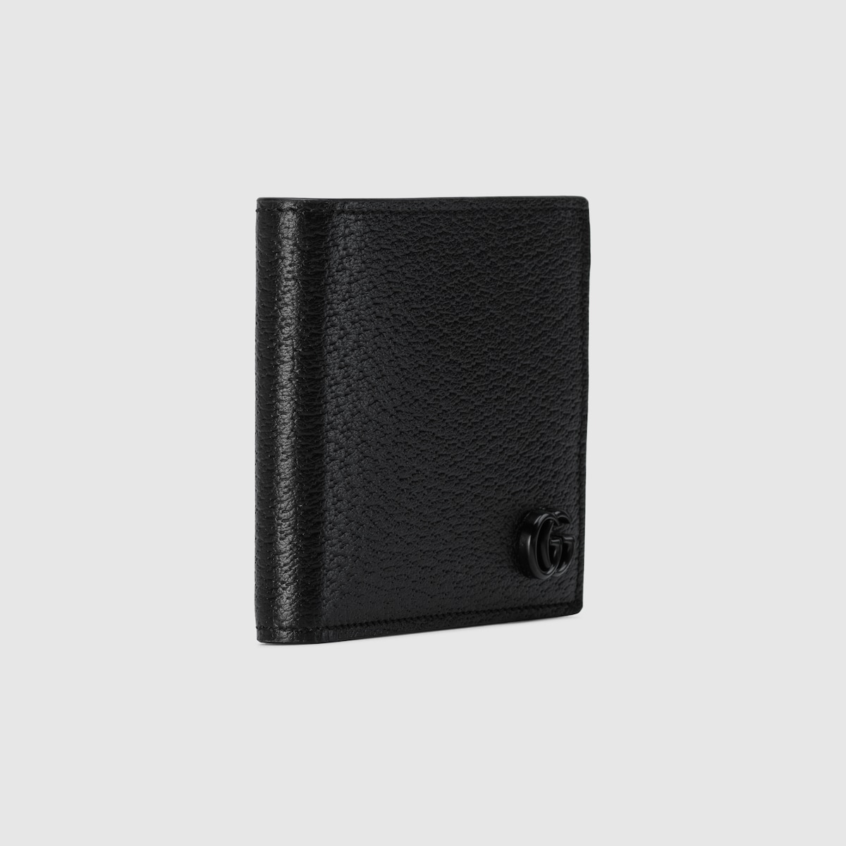 Portamonedas GG Marmont de piel en piel negra GUCCI ES