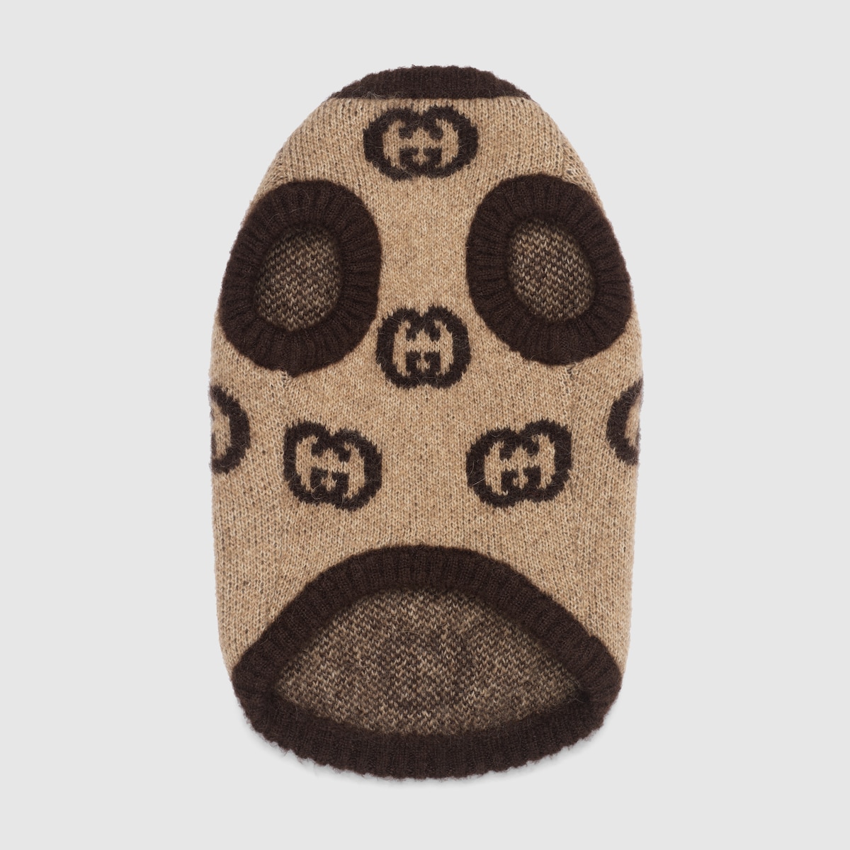 GUCCI　ストール　LANA-WOOL 100% GG wool jacquard scarf in white - Gucci | Mytheresa