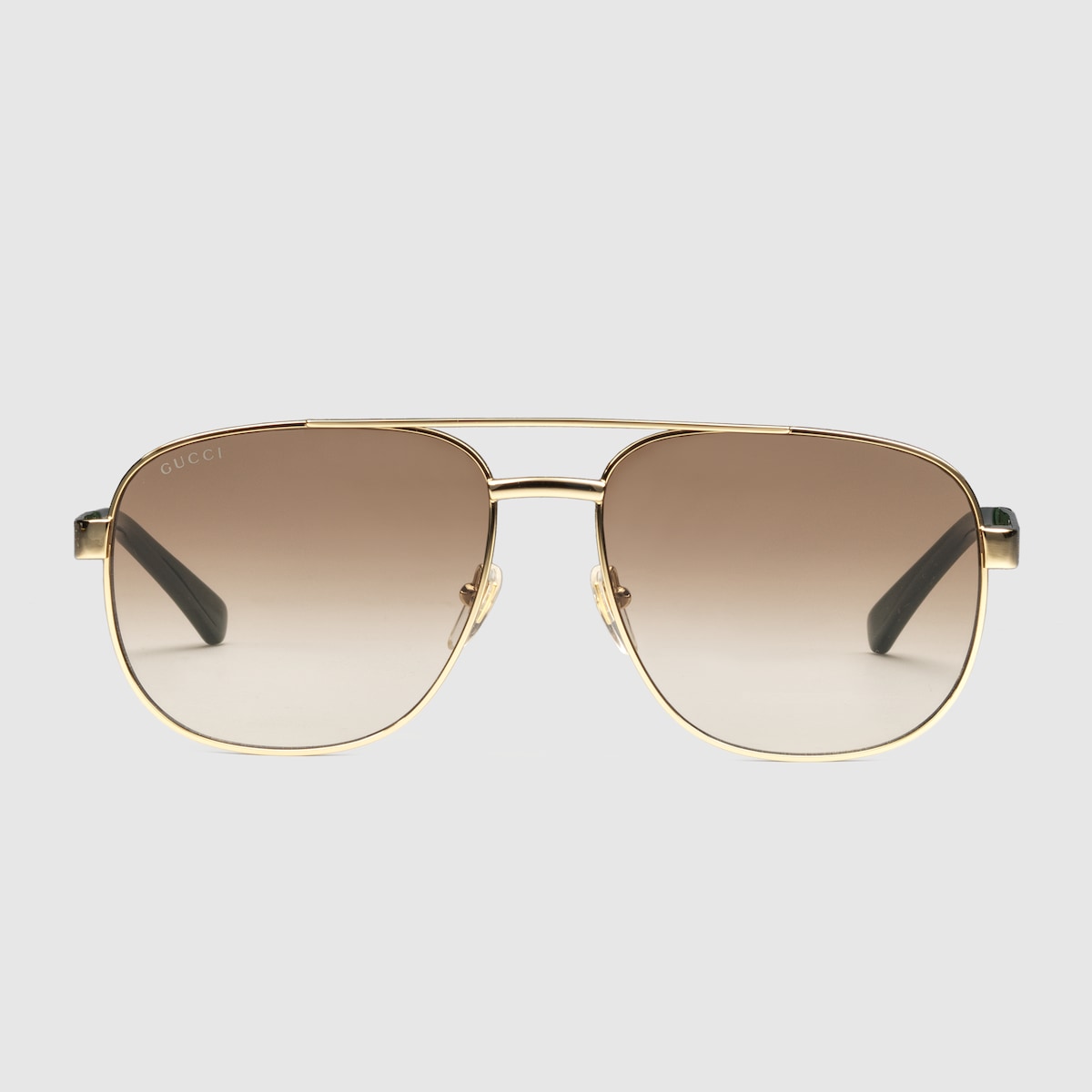 Navigator frame sunglasses in light ruthenium metal - thumbnail 10