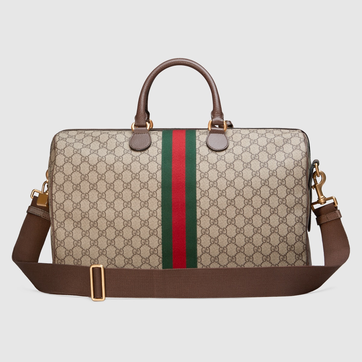 Gucci Savoy〕ミディアム ダッフルバッグ ・GGスプリーム