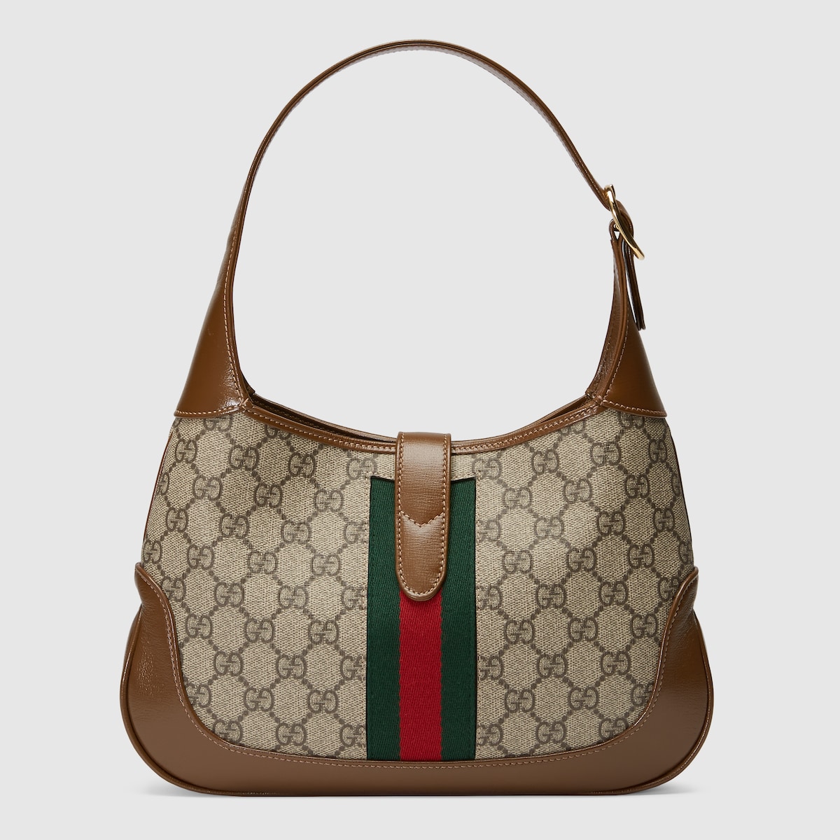 Gucci Jackie 1961 medium bag in GG Supreme canvas | GUCCI® GR