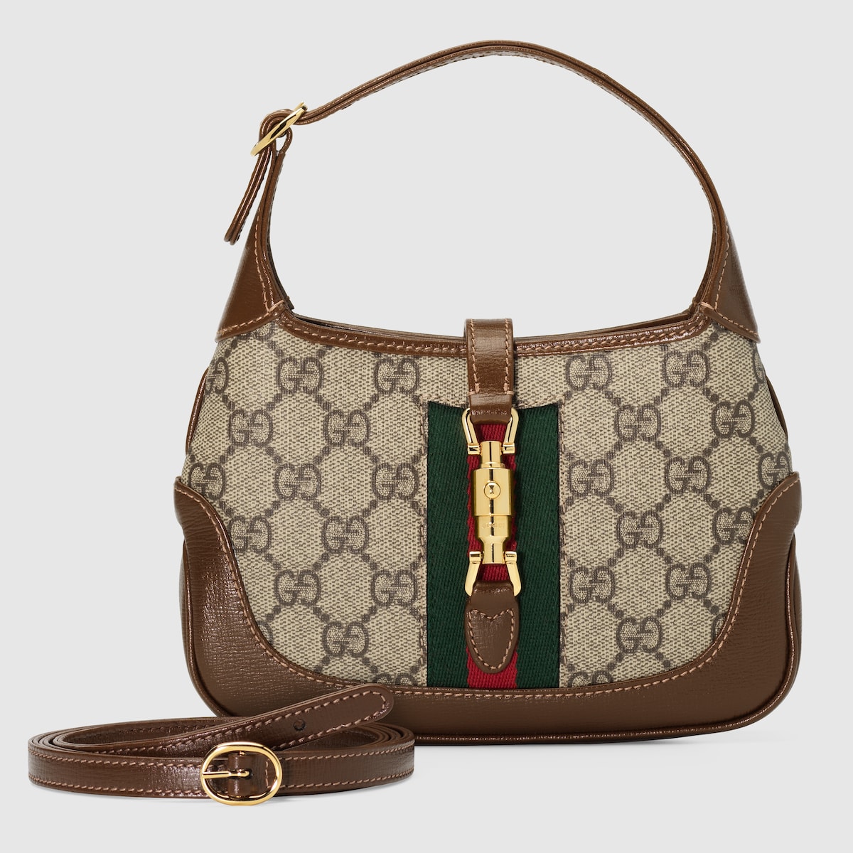 豪奢な 1961 Jackie Gucci mini US GUCCI® | canvas Supreme GG in bag バッグ
