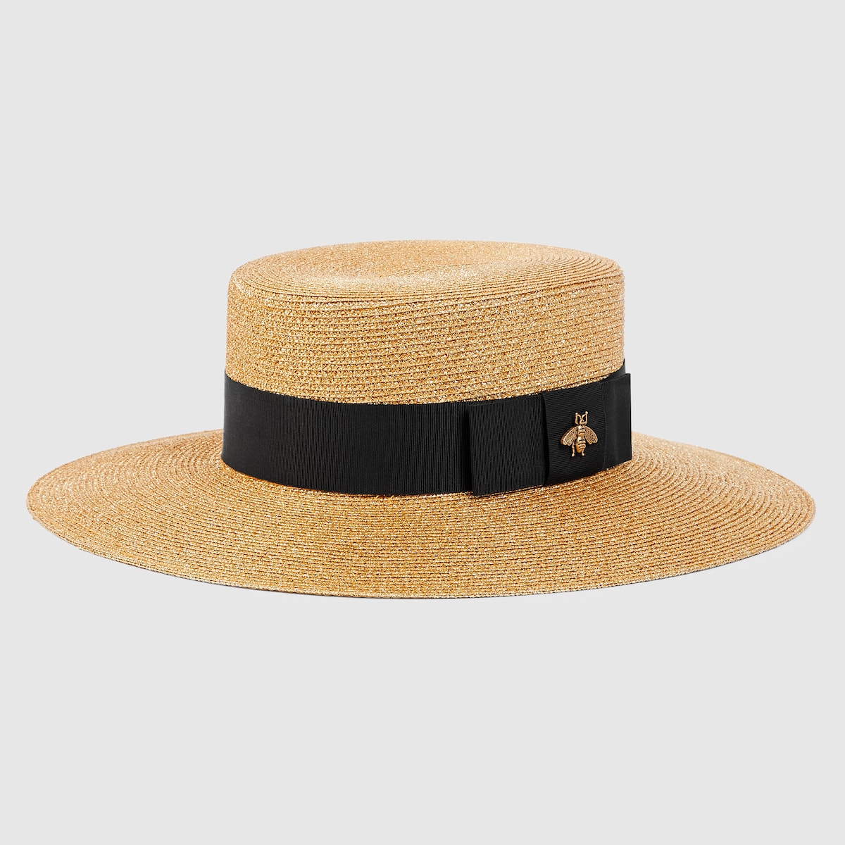 Black And Gold Lame Papier Hat GUCCI Canada