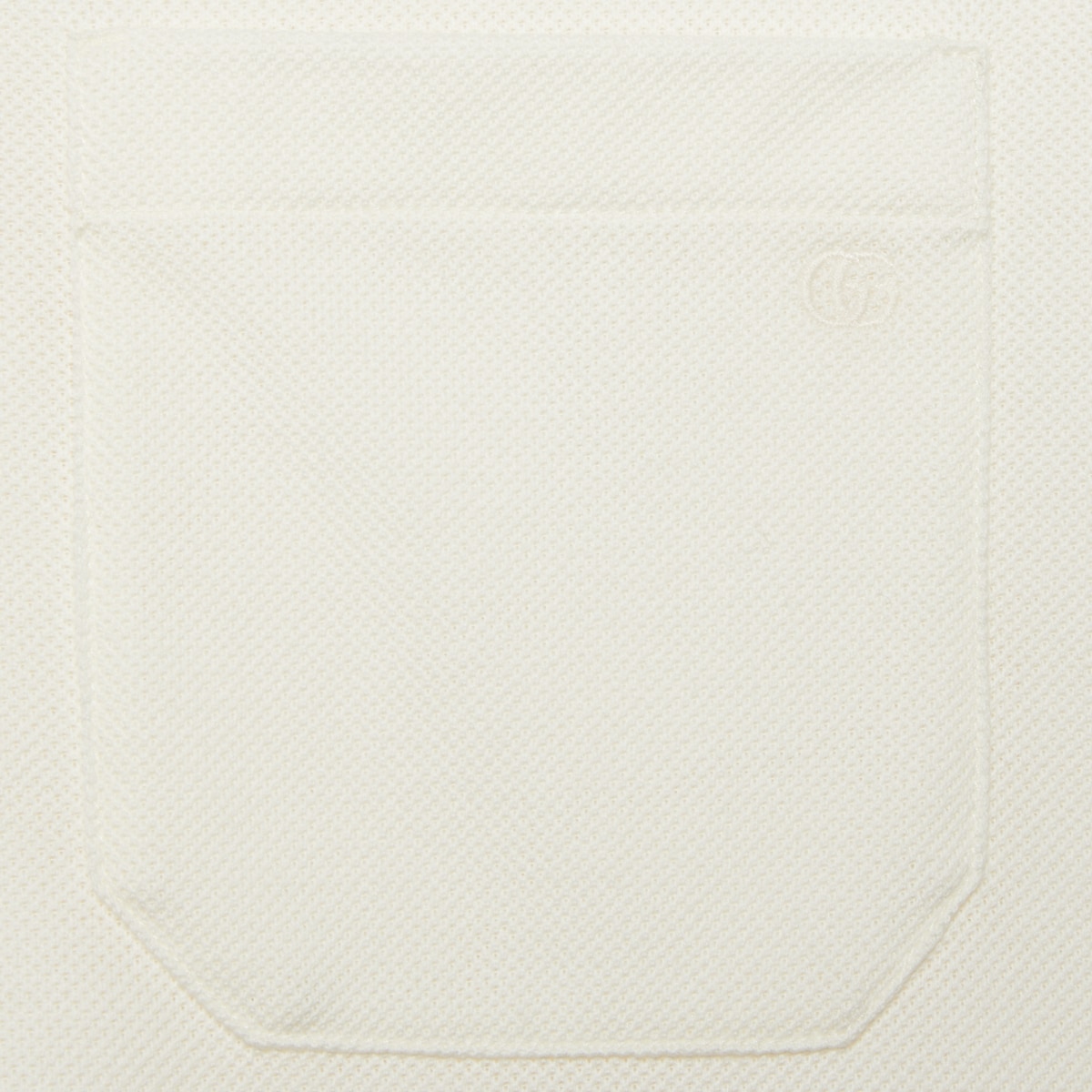 Cotton piquet polo with Web collar