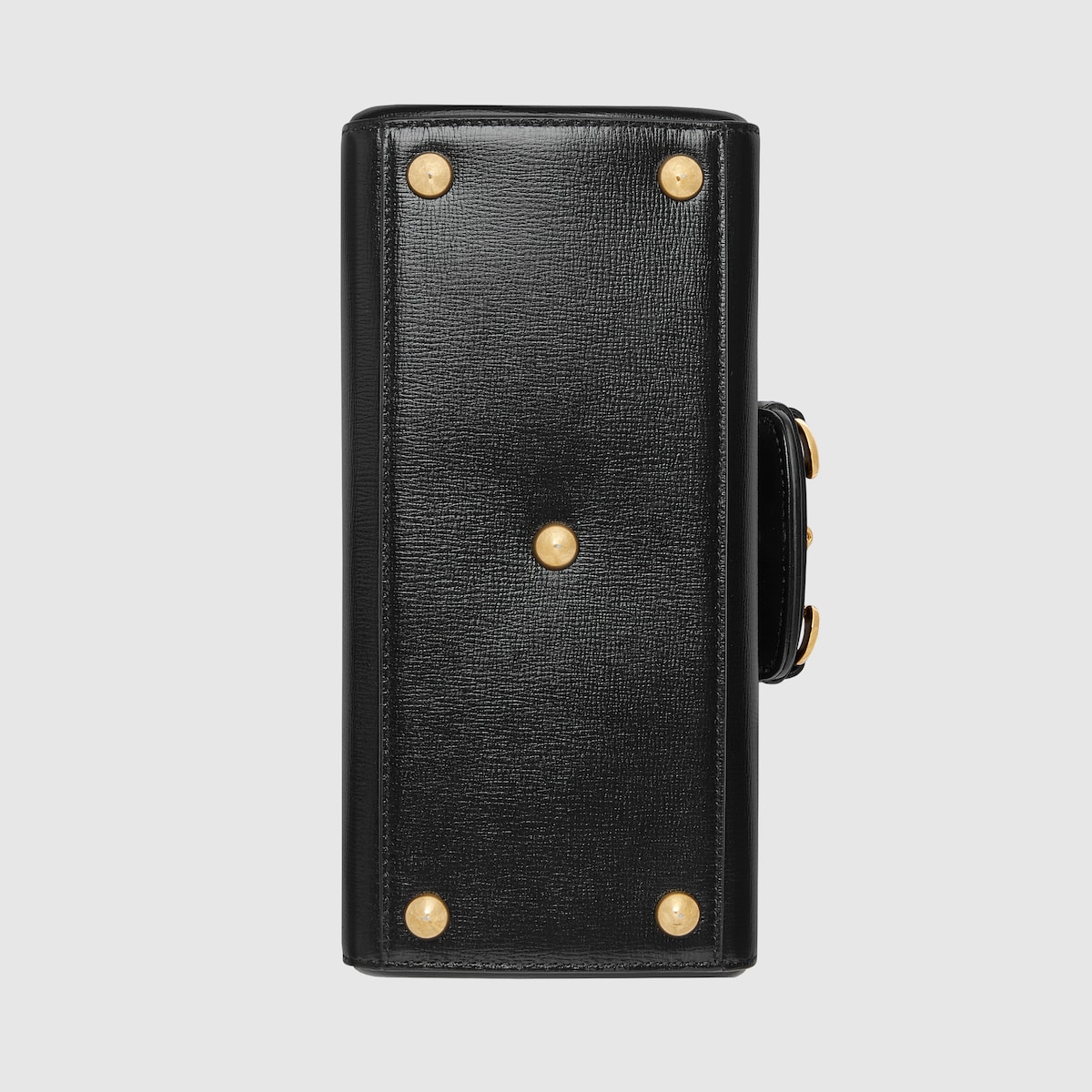 Gucci Horsebit 1955 mini top handle bag in black leather | GUCCI® US