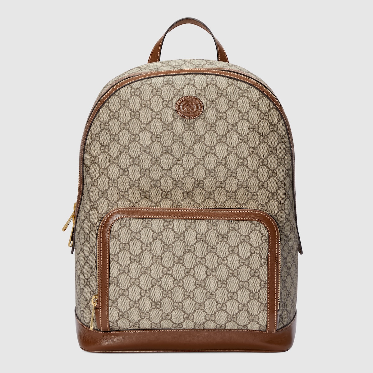 Mochila con GG en Supreme beige y ebano GUCCI ES