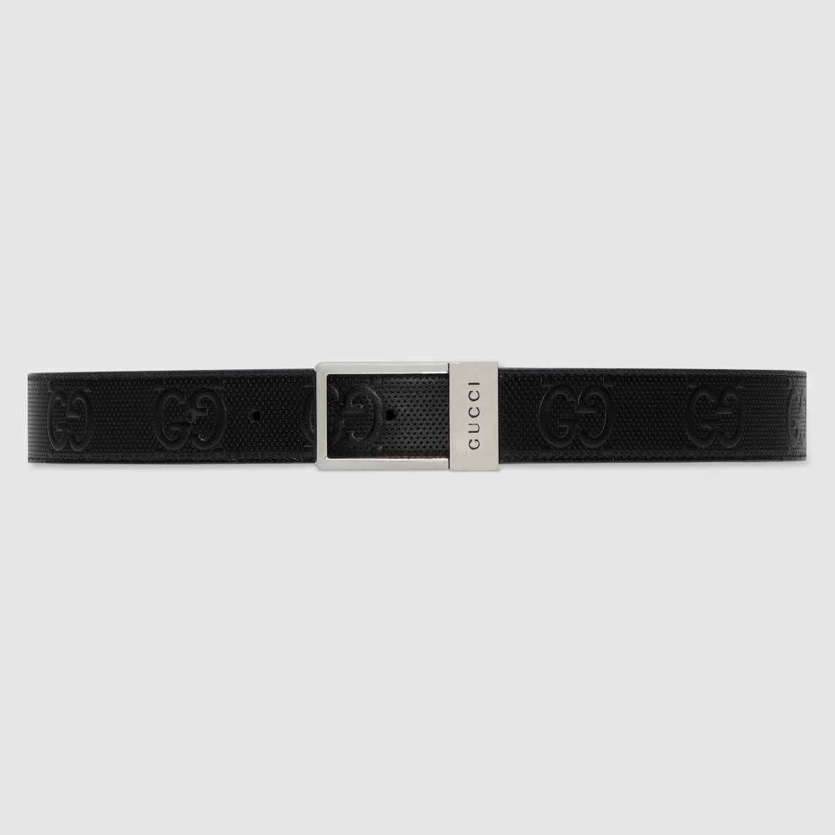 Gucci black gg belt online