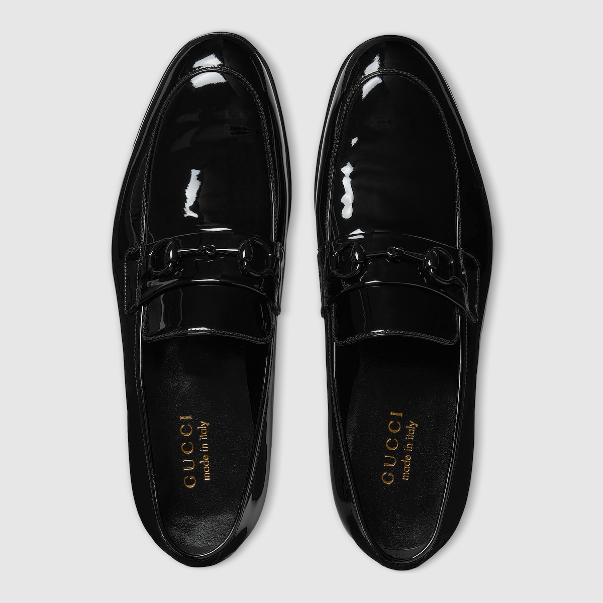 Gucci patent loafers sales
