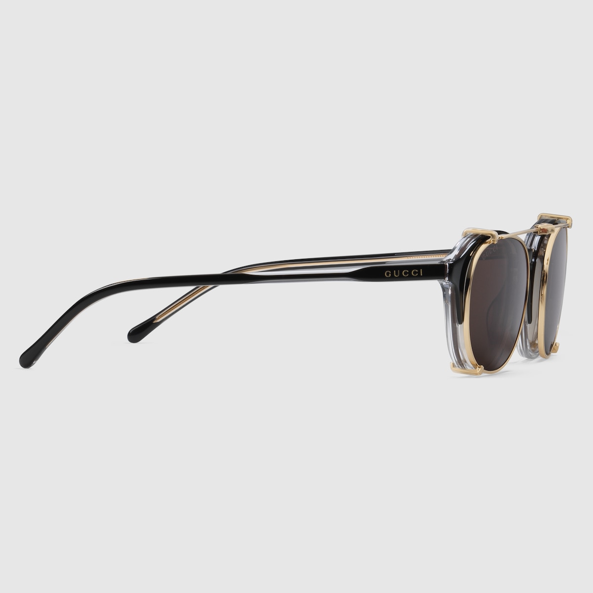 Gucci men's round clearance sunglasses