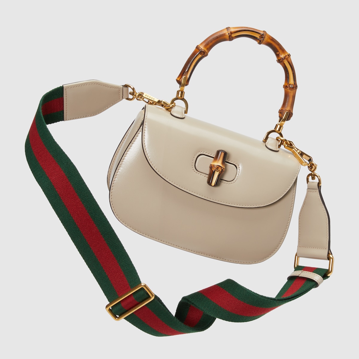 GUCCI グッチ ワンハンドル ハンドバッグ バンブー　肌色ベージュ 　レア GUCCI グッチ バンブー 1016 ベージュ バッグ トートバッグ