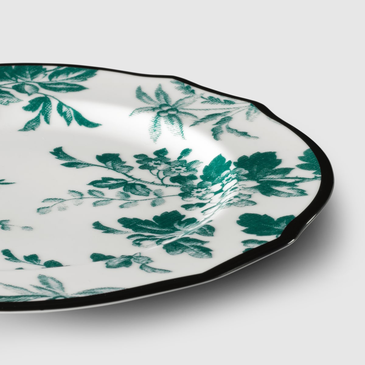 Green Herbarium Dessert Plate, Set Of Two | GUCCI® US