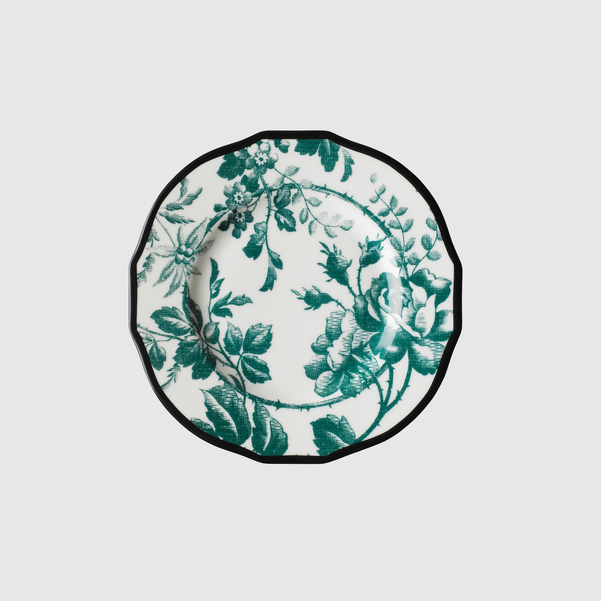 Green Herbarium Accent Plate, Set Of Two - thumbnail 3