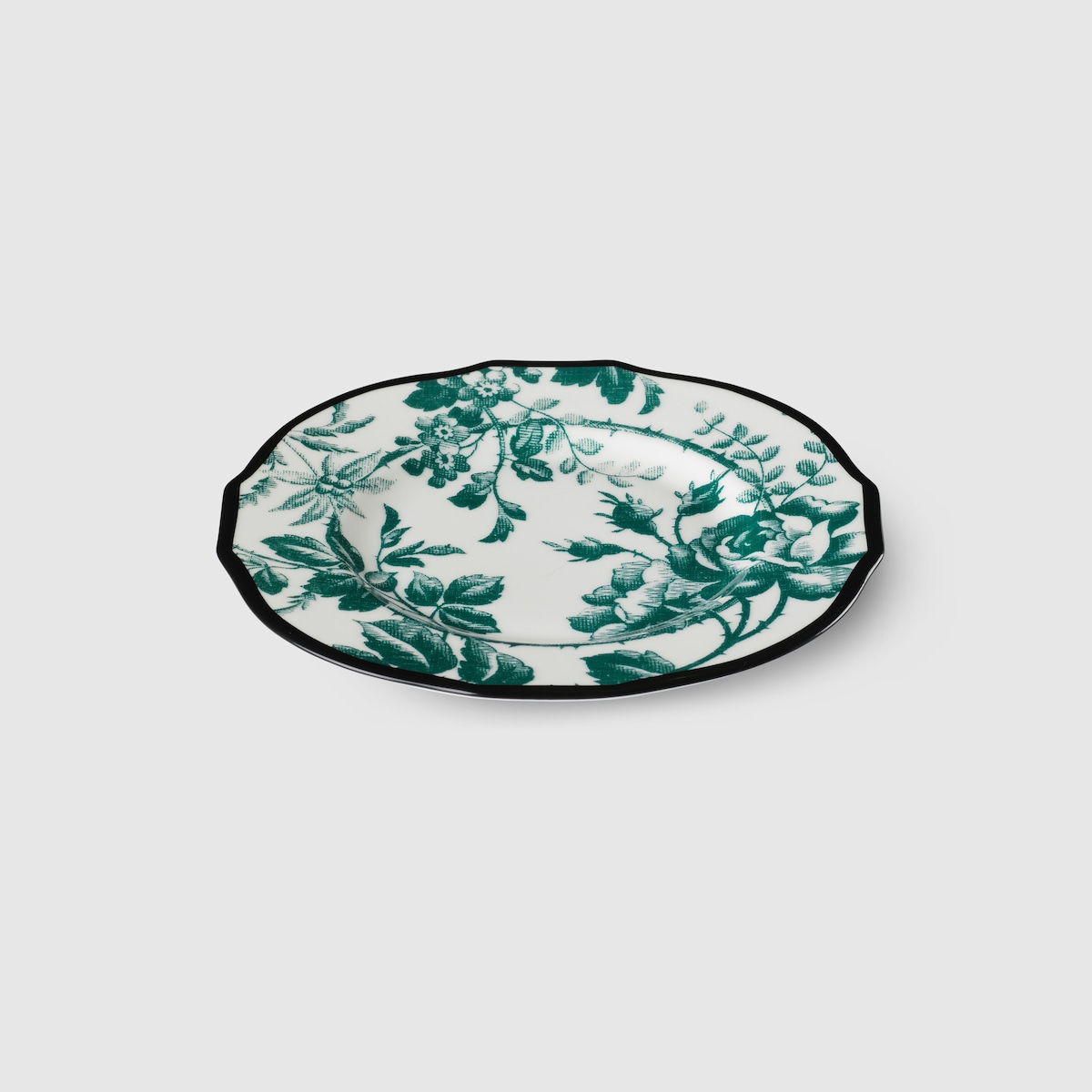 GUCCI グリーン 陶器皿 2枚セット 497308_ZAP50_3202_002_100_0000