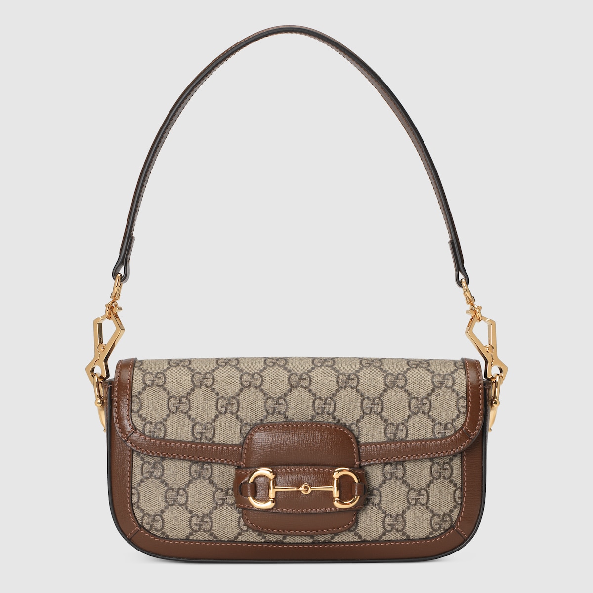 Gucci グッチ GGキャンバス ショルダーバッグ グッチ ホースビット 1955〕スモール ショルダーバッグ