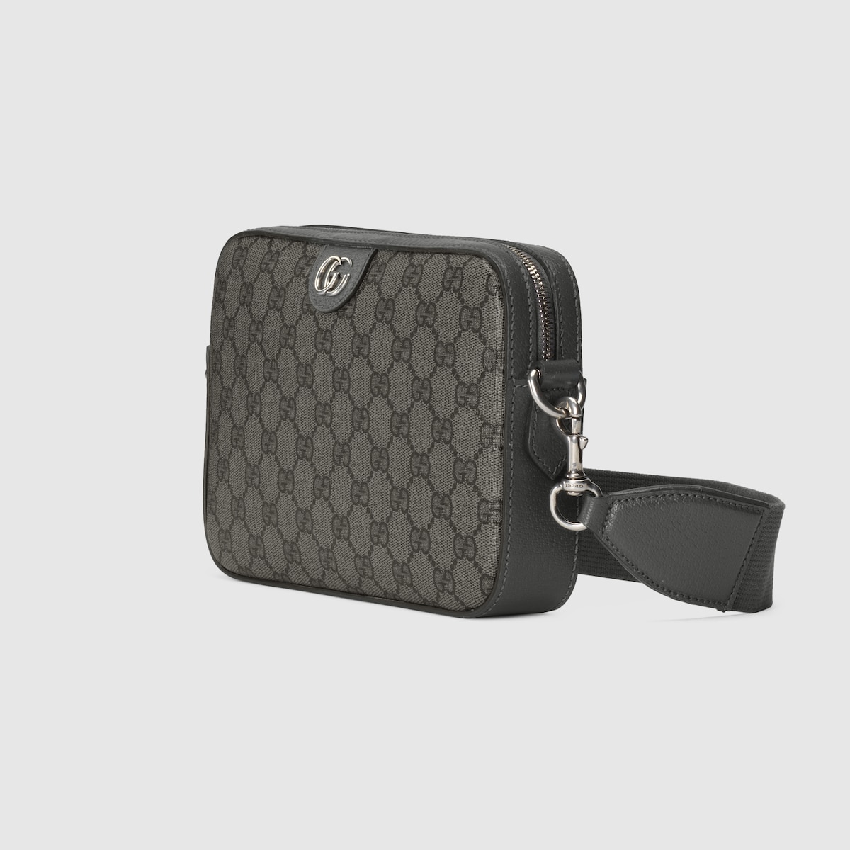 Ophidia small crossbody bag in grey and black Supreme