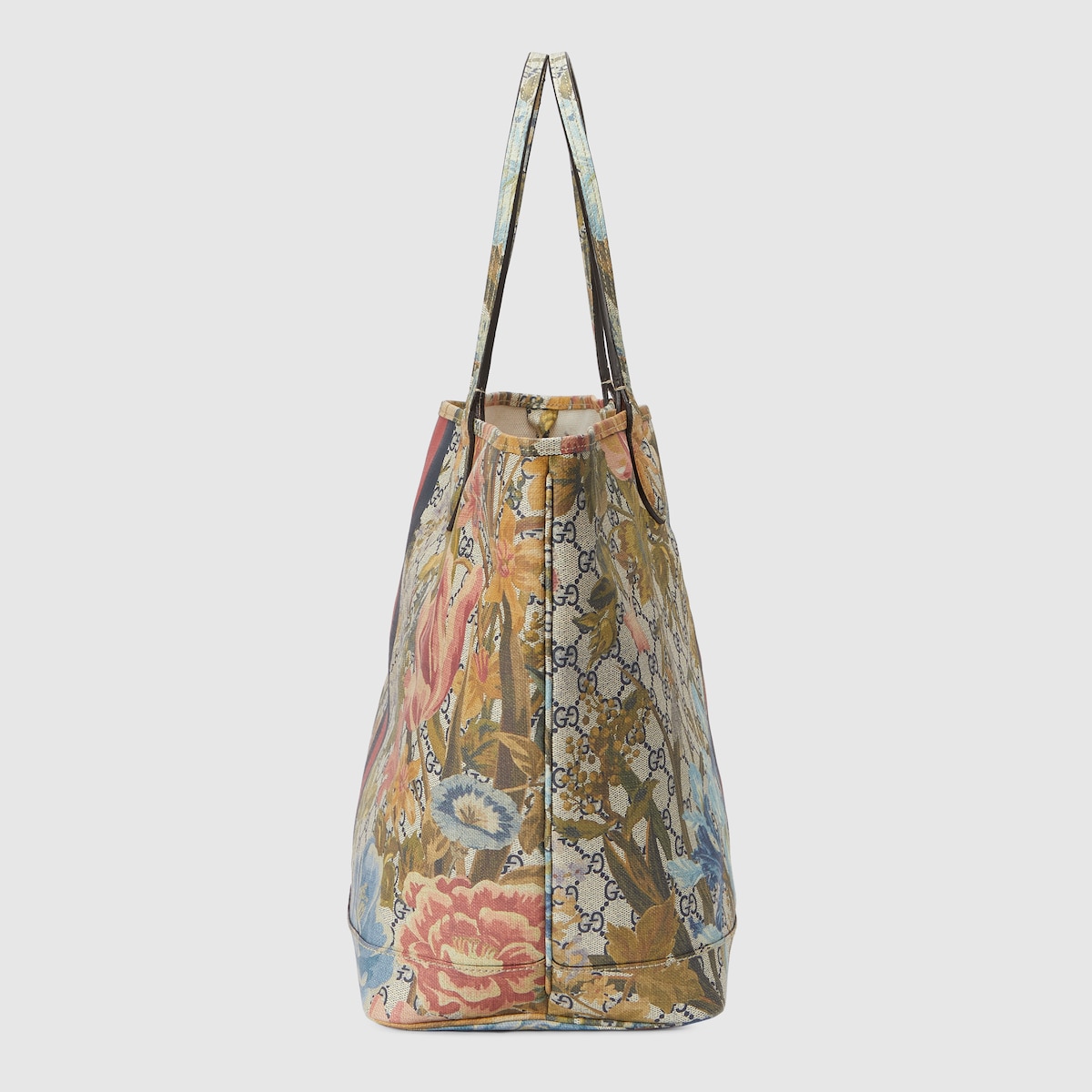Online Exclusive Ophidia Flora print large tote bag in multicolour