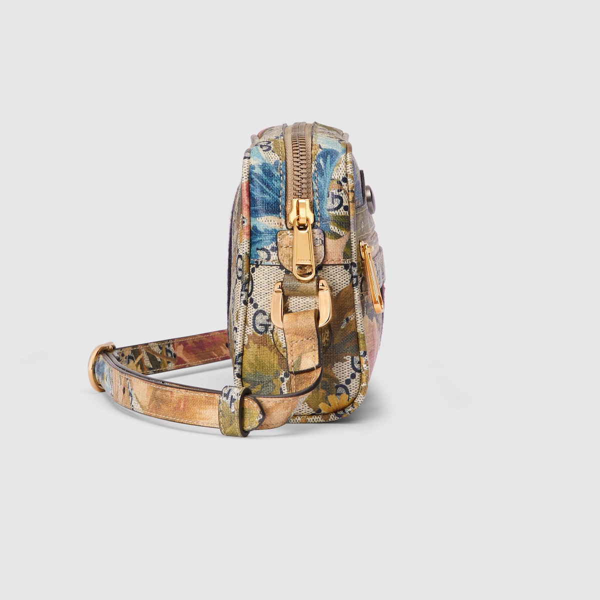 Ophidia Flora mini bag in multicolour GG Supreme Flora GUCCI UK