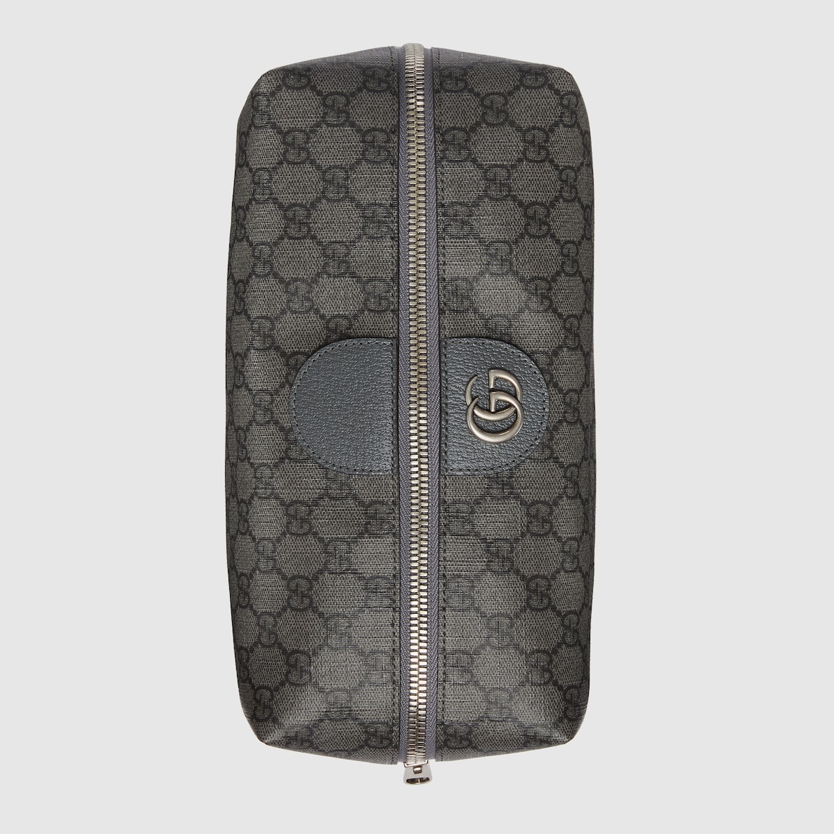 Ophidia small toiletry case in grey and black Supreme GUCCI US