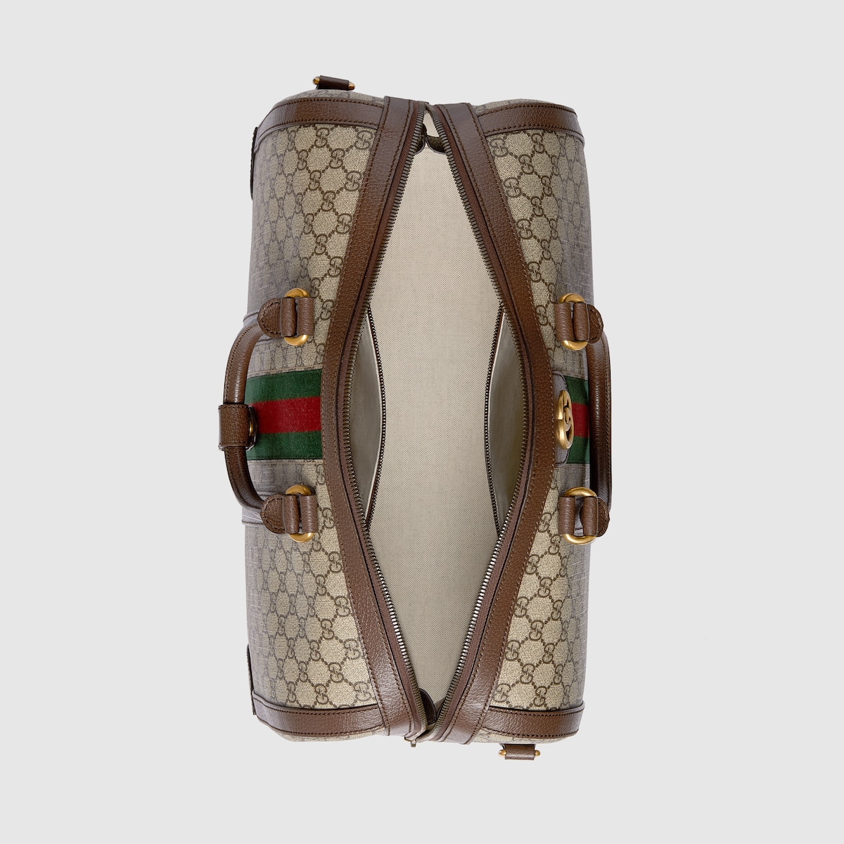 Gucci supreme duffle bag online