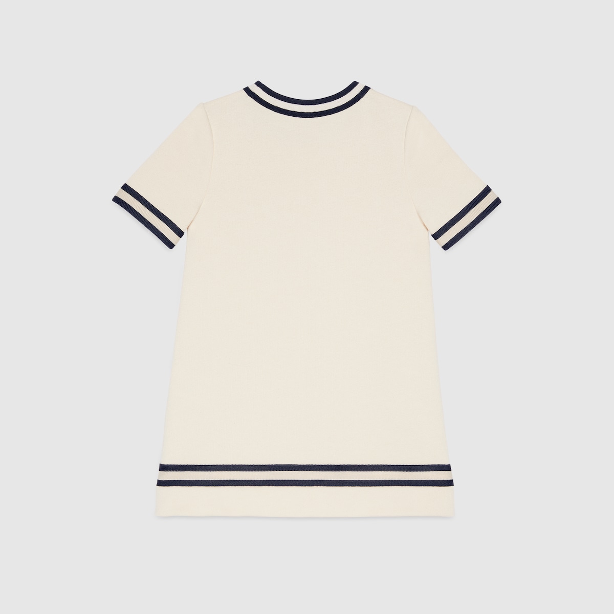 Children's cotton dress with Horsebit in white | GUCCI® US