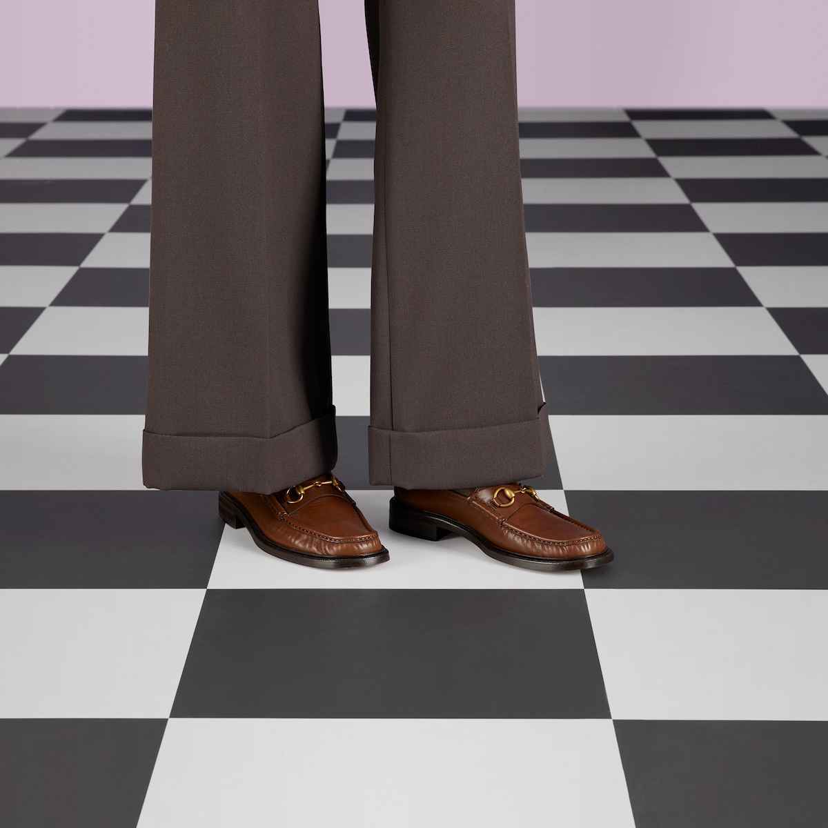 Mocassin gucci homme discount marron