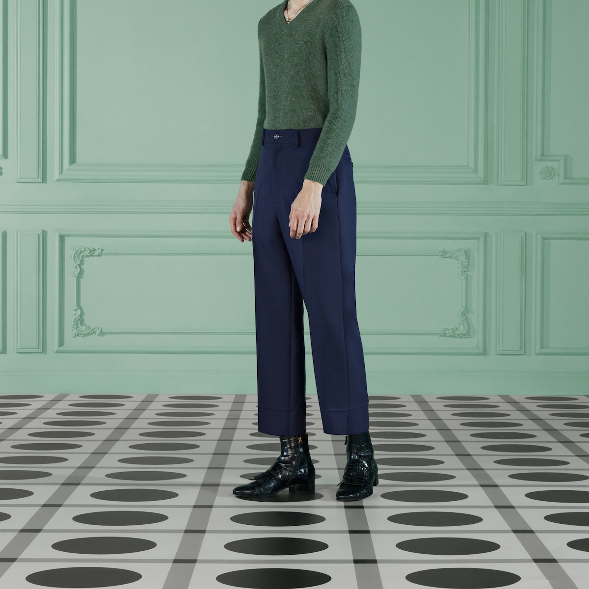 Gucci cropped pants online