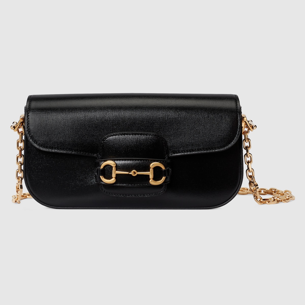 Gucci Horsebit 1955 small shoulder bag in black leather GUCCI Canada