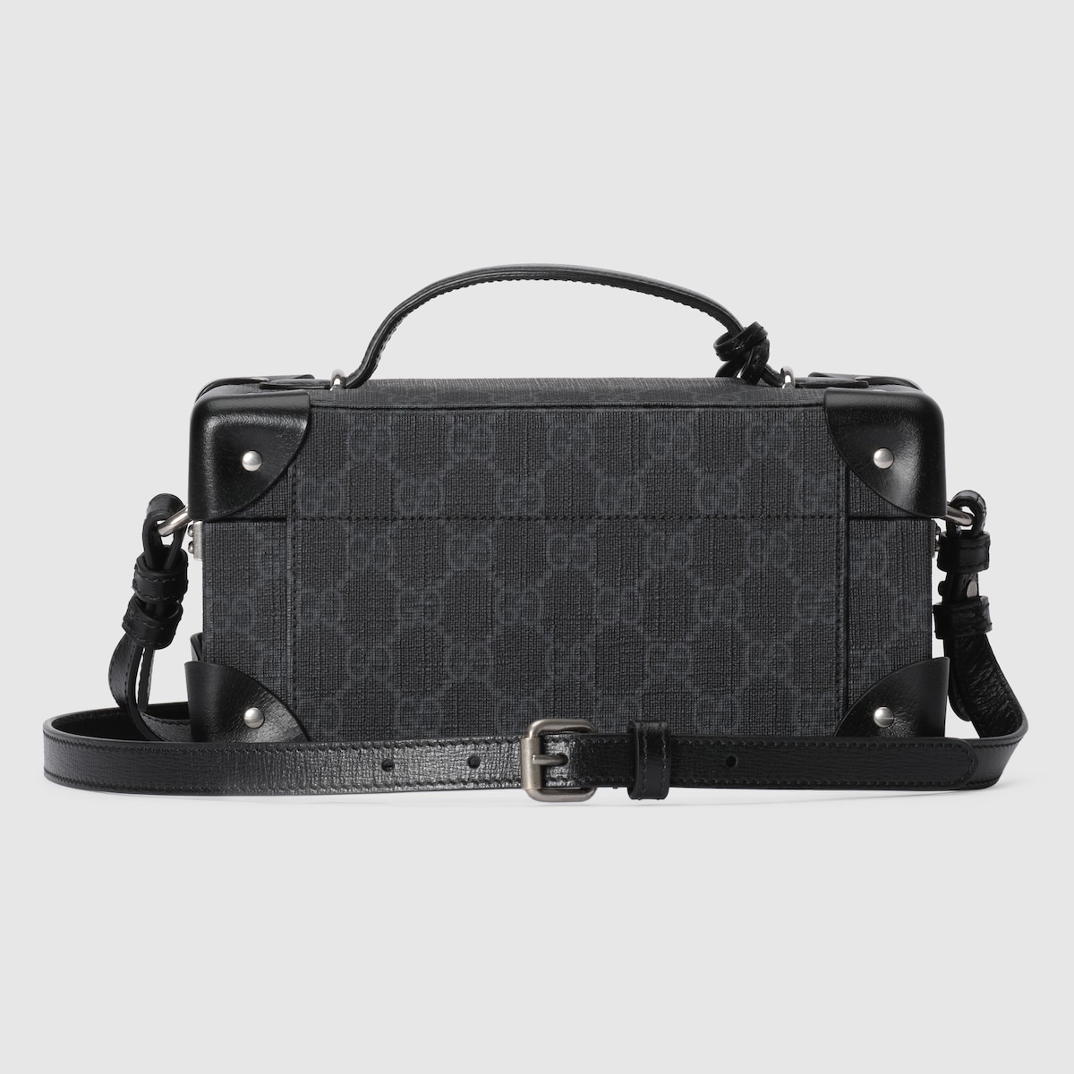 GG rigid watch case in black Supreme GUCCI AE